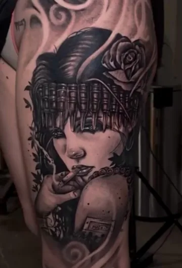 Tattoo work by Bror at Stefano's Tattoo Studio Fort Lauderdale