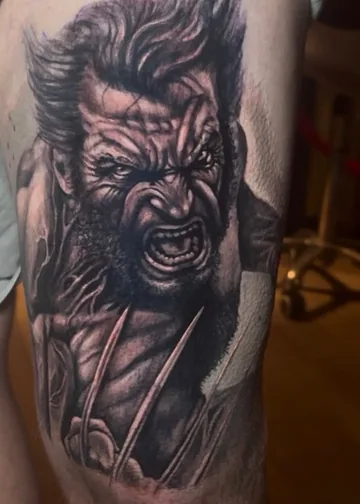 Tattoo work by Bror at Stefano's Tattoo Studio Fort Lauderdale