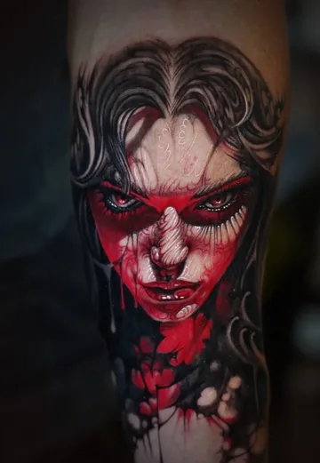 Tattoo work by Stefano Alcántara at Stefano's Tattoo Studio Fort Lauderdale