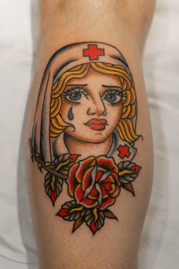 Tattoo work by Coffin at Stefano's Tattoo Studio Lima