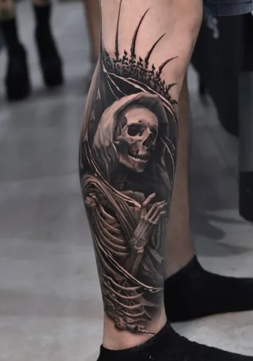 Tattoo work by Saúl at Stefano's Tattoo Studio Lima