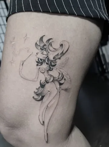Tattoo work by Rustam at Stefano's Tattoo Studio New York