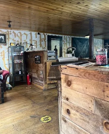 Interior of Stefano's Tattoo Studio in Brooklyn, New York