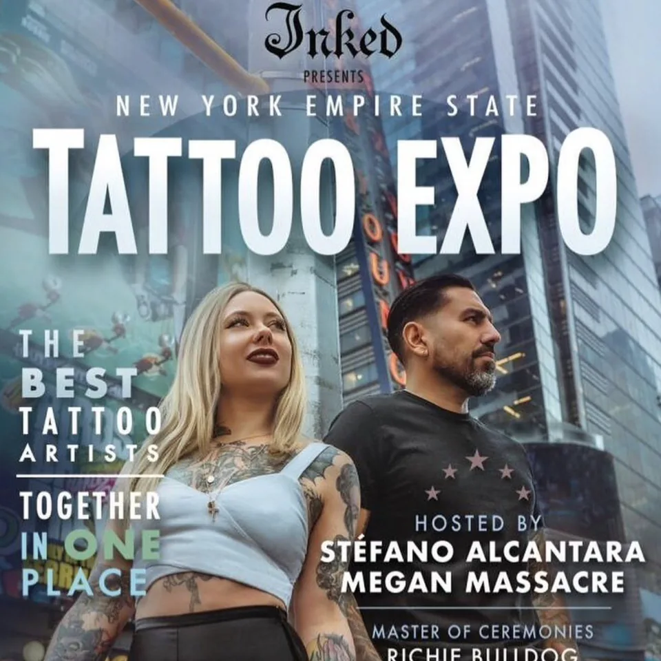 New York Empire State Tattoo Expo 2022 event poster